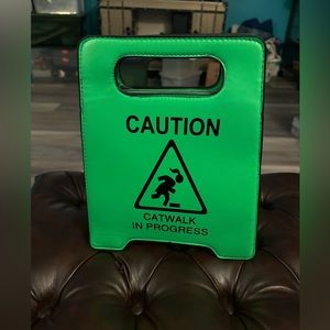 Neon Green Catwalk Purse